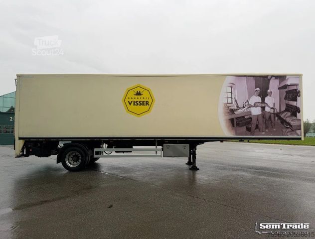 Furgonska polprikolica PACTON TBD 122 TAIL LIFT STEERING AXLE 1075x250x230 INS