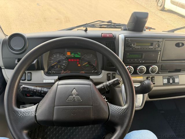 Gardinsided kassevogn FUSO 7C18 Schiebeplane LBW BÄR Edscha