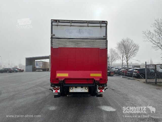 Kutu dorse Krone Trockenfrachtkoffer Standard Ladebordwand