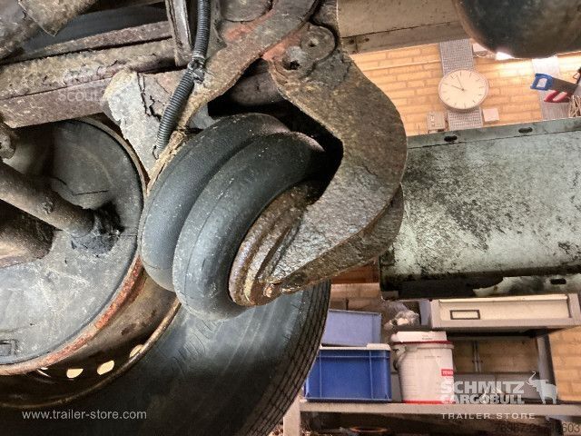 Kutu dorse Krone Trockenfrachtkoffer Standard Ladebordwand