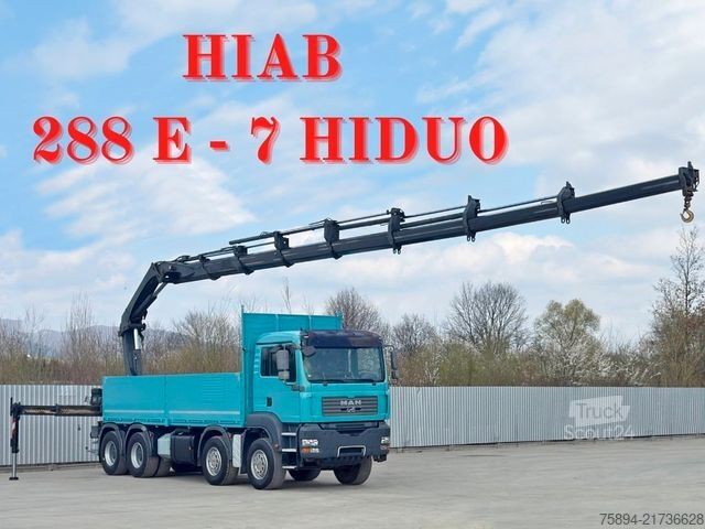 Autokran MAN TGA 41.440 * HIAB 288 E - 7 HIDUO/FUNK * 8x4