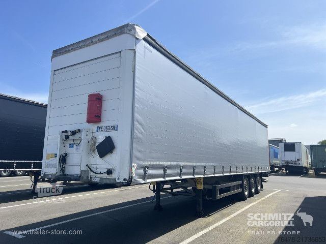 مقطورة نصفية مفتوحة مع قماش مشمع Schmitz Cargobull Curtainsider Standard Taillift