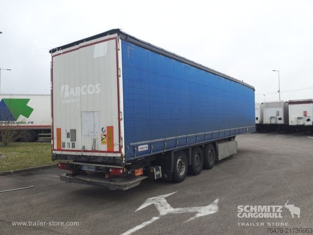 مقطورة نصفية مفتوحة مع قماش مشمع Schmitz Cargobull Curtainsider Standard Taillift