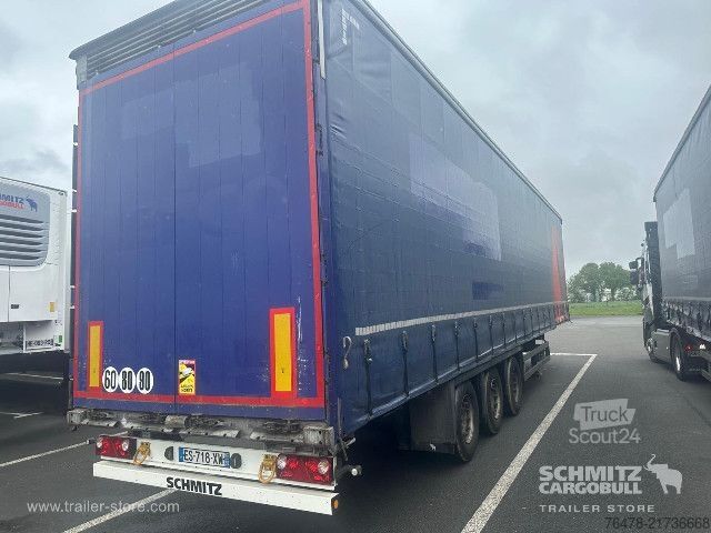 مقطورة نصفية مفتوحة مع قماش مشمع Schmitz Cargobull Curtainsider Mega