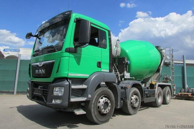▷ MAN TGS 32.400 8x4 BB STETTER 9 m³ Nr.: 269 buy used at TruckScout24