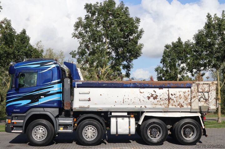  Scania R580 V8 | 8X4 | RETARDER | FULL STEEL | BIG AXL...