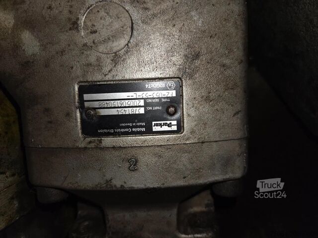 Grúa Palfinger plunjerpomp