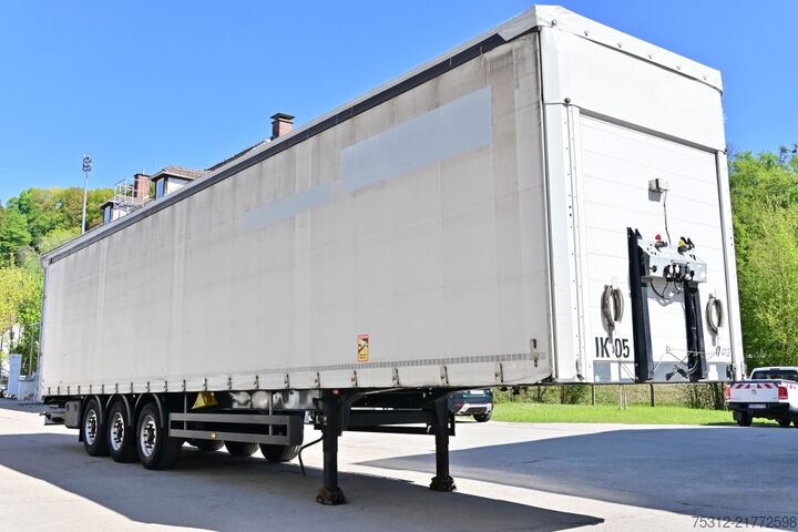 Auflieger mit Pritsche & Plane Schwarzmueller SPA 3/E  LIftachse Schiebeplane