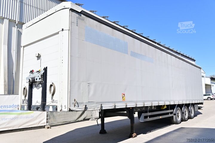 Auflieger mit Pritsche & Plane Schwarzmueller SPA 3/E  LIftachse Schiebeplane