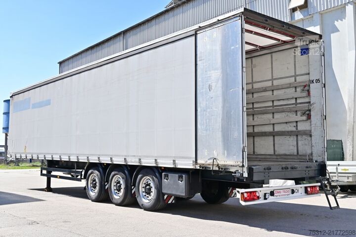 Auflieger mit Pritsche & Plane Schwarzmueller SPA 3/E  LIftachse Schiebeplane