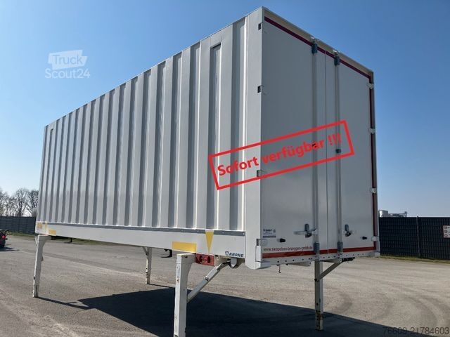 Reboque de carroçaria intercambiável KRONE Wechselbrücke Koffer