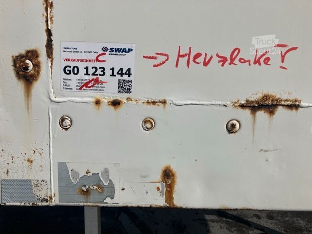 Reboque de carroçaria intercambiável  Wechselbrücke Koffer