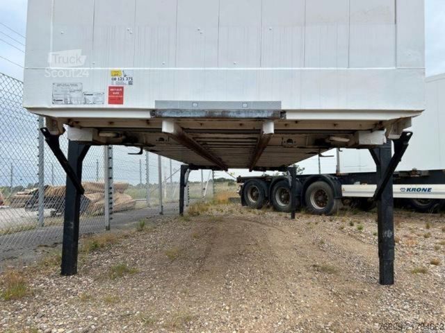 Wissellaadbak oplegger KRONE Heck Alu.- Rolltor