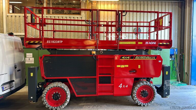 Ножничный подъемник MAGNI ES1823RTP