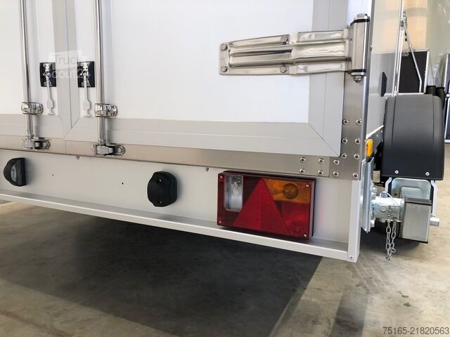 Hűtőpótkocsi és mélyhűtő pótkocsi WM MEYER AZK 3534/156 Seitentür Kühlanhänger