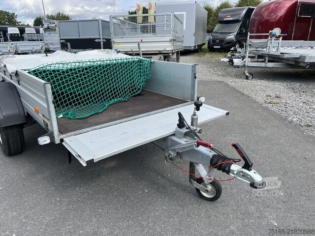 Skříňový přívěs Saris McAlu Flachplane Kastenanhänger gebremst