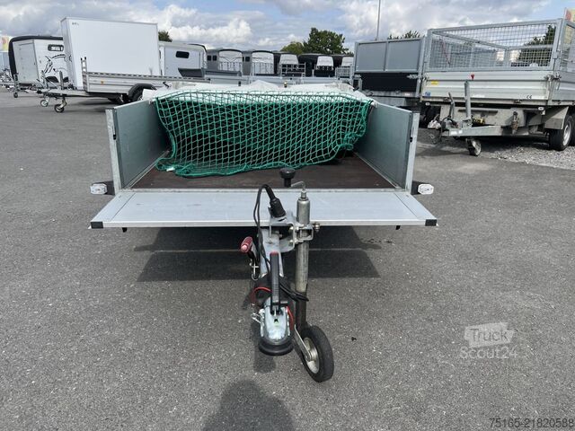 Skříňový přívěs Saris McAlu Flachplane Kastenanhänger gebremst