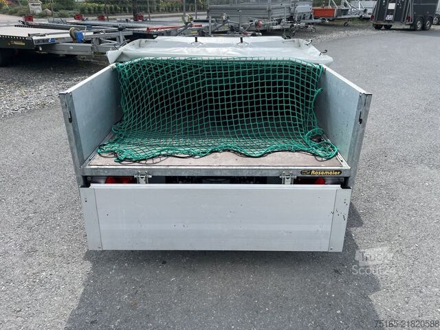 Skříňový přívěs Saris McAlu Flachplane Kastenanhänger gebremst