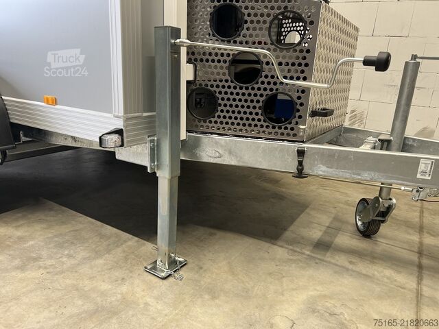 Soğutucu römorklar ve derin dondurucu römorklar UNSINN UKT 0 3015 Rohrb/Fahrküh Kühlanhänger