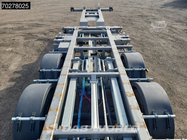 Containertransport Lecitrailer SR3EC 3 axles UNUSED Liftachse Multi'45