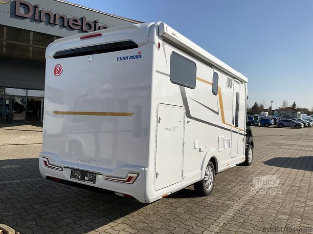 Halvintegrerad husbil EURA MOBIL PROFILA T 726 EB, Maxi 4,5 t, Automatik, Lithium