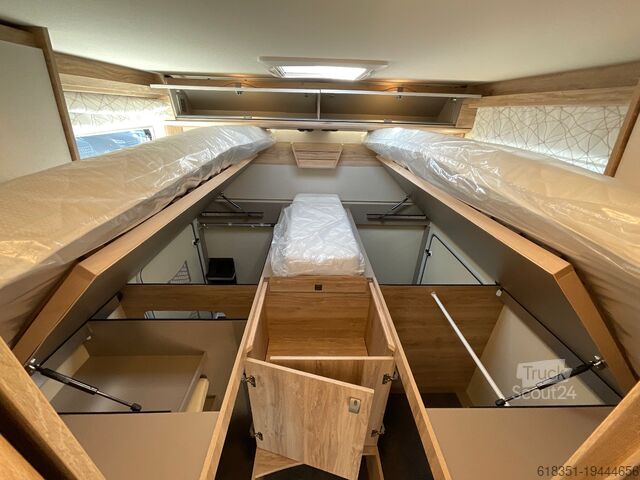 Halvintegrerad husbil EURA MOBIL PROFILA T 726 EB, Maxi 4,5 t, Automatik, Lithium