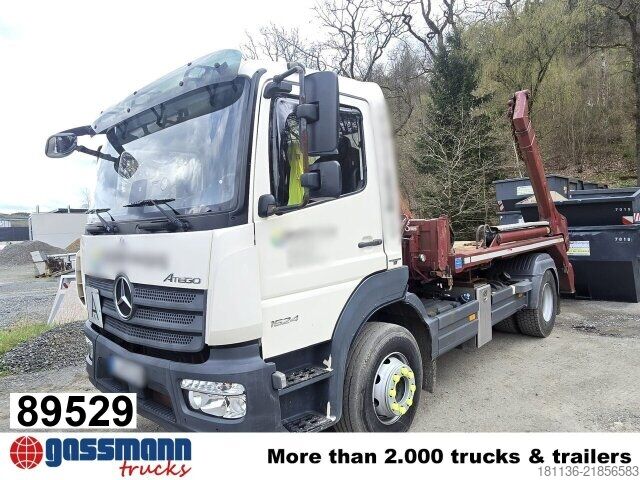 Ανατρεπόμενο φορτηγό Mercedes-Benz Atego 1624 L 4x2, Tele-Absetzer, Funk