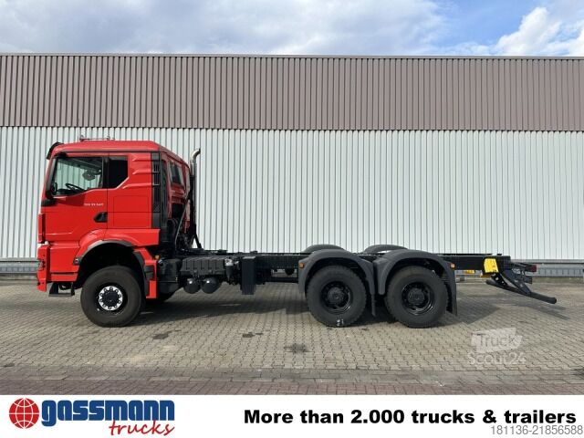 وحدة جرار قياسية MAN TGS 33.540 6x6 BB CH, Navi, Motorabtrieb