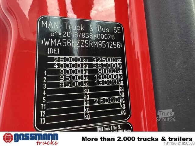 Standard SZM MAN TGS 33.540 6x6 BB CH, Navi, Motorabtrieb
