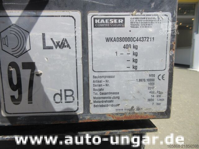 Compressor Kaeser M20 Sigma MobilAir Kompressor 7bar Kubot