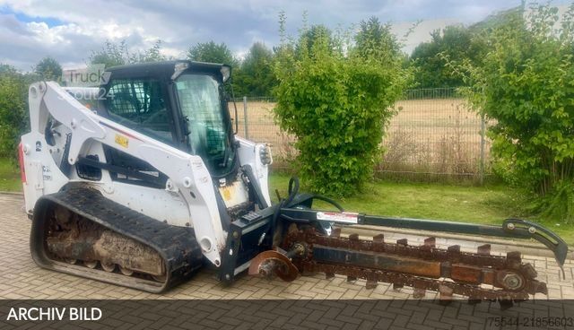 Εκσκαφέας ερπυστριοφόρος BOBCAT T650 High Flow/Grabenfräse/Schaufel/Palettengab