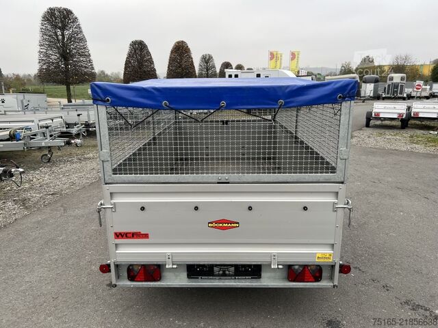 Kassehenger Böckmann TL-AL 3015/20 WCF BWE Gitter Kastenanhänger gebr