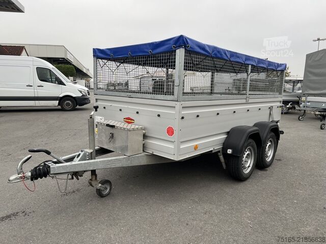 Kassehenger Böckmann TL-AL 3015/20 WCF BWE Gitter Kastenanhänger gebr