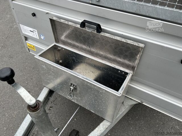 Kassehenger Böckmann TL-AL 3015/20 WCF BWE Gitter Kastenanhänger gebr