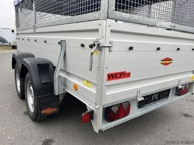 Kassehenger Böckmann TL-AL 3015/20 WCF BWE Gitter Kastenanhänger gebr