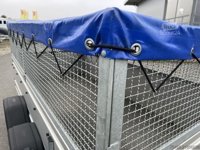 Kassehenger Böckmann TL-AL 3015/20 WCF BWE Gitter Kastenanhänger gebr