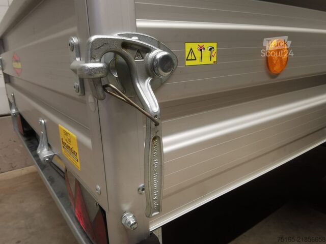 Kassehenger Böckmann TL-AL 2513/135 Stkl Kastenanhänger gebremst
