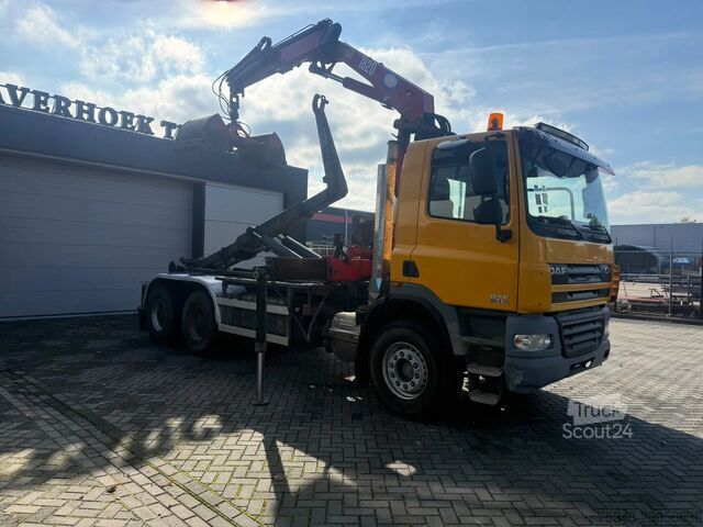  DAF CF 85.410 | HMF 1820 | AJK Hydrolift | 6x4 | Ye...