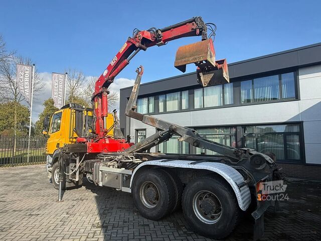  DAF CF 85.410 | HMF 1820 | AJK Hydrolift | 6x4 | Ye...