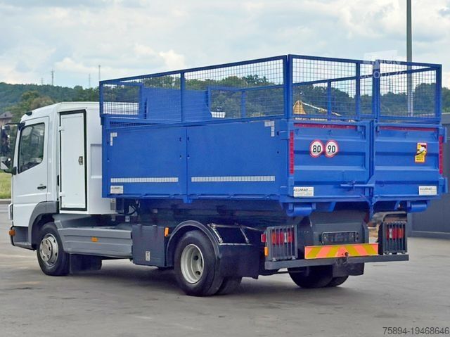 Abrollkipper MERCEDES-BENZ 815 * Abrollkipper  + CONTAINER 3,68 m * TOP