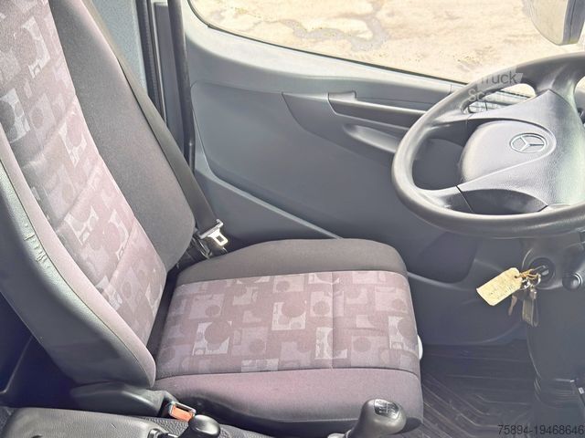 Roll-off tipper truck MERCEDES-BENZ 815 * Abrollkipper + CONTAINER 3,68 m * TOP