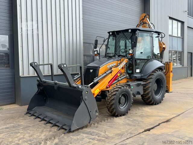 Bagger-/Lade-Kombination Case 570SV A/C 4x4 Telescopic boom