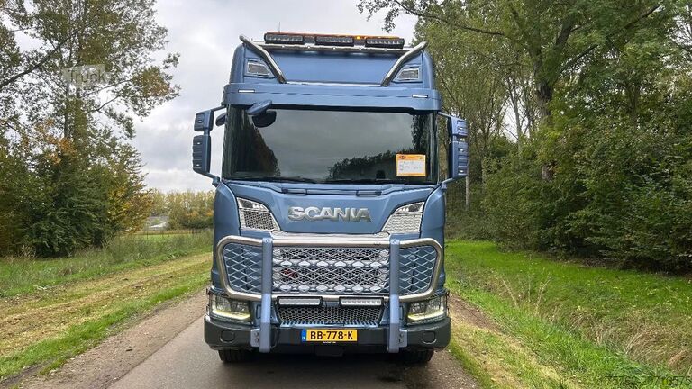 Haakarmsysteem Scania R660 V8 HIAB 30 Ton | Retarder | alcoa | bullbar