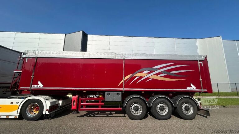 Kipper Stas Kipper Alu kipper 45 m3 | 3 asser | rolzeil | 2...