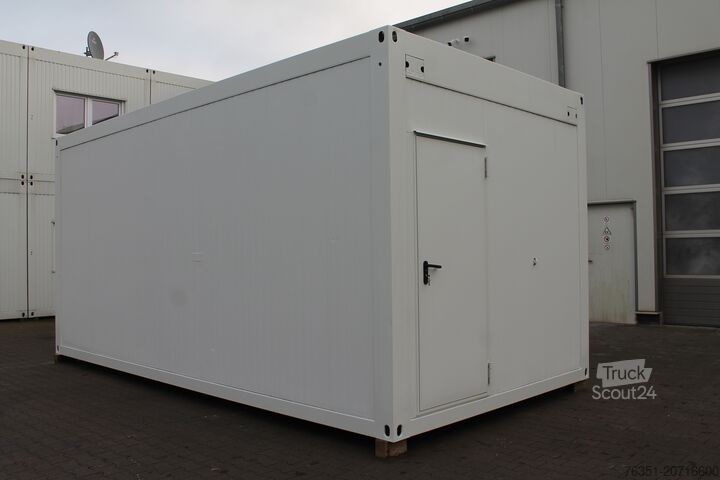 20 ft. sanitaire container, gebruikt 20 ft. Sanitärcontainer, gebraucht Herrren Sanitärcontainer, gebr. 3m