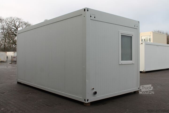 20 ft. sanitaire container, gebruikt 20 ft. Sanitärcontainer, gebraucht Herrren Sanitärcontainer, gebr. 3m