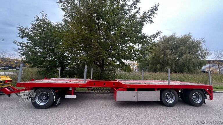 Platform aanhanger DRACO Uitschuifbaar | top condition | apk | liftas