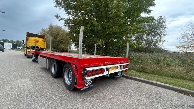 Platform aanhanger DRACO Uitschuifbaar | top condition | apk | liftas