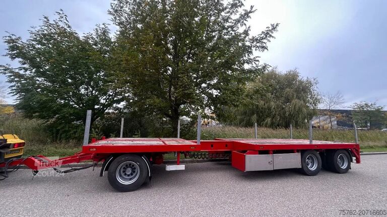 Platform aanhanger DRACO Uitschuifbaar | top condition | apk | liftas