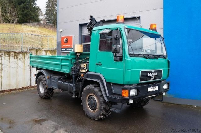 Трехсторонний самосвал MAN 7731